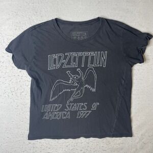 Led Zeppelin United States of America 1977 Graphic T Shirt Medium